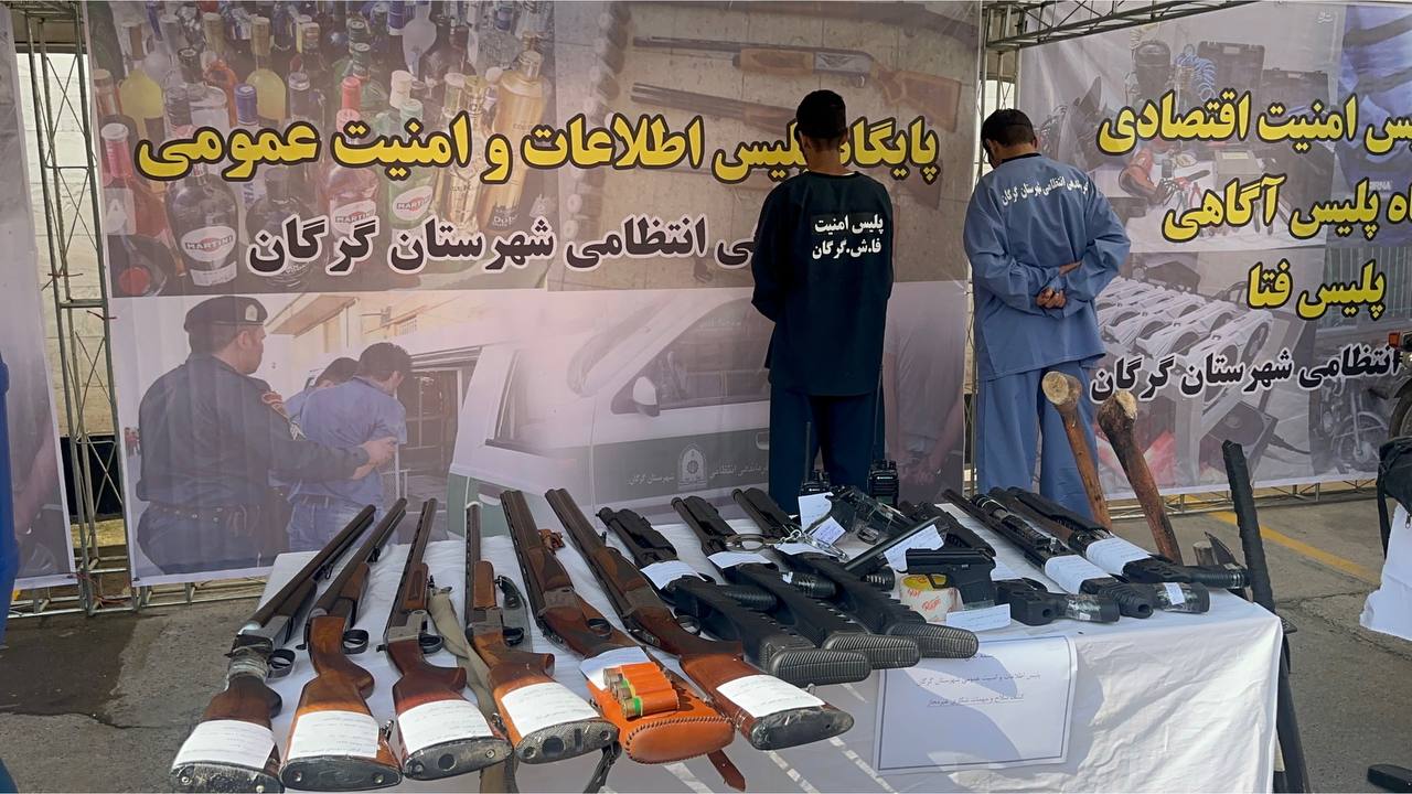 فیلم| 3 باند بزرگ سرقت کشور در گلستان منهدم شد